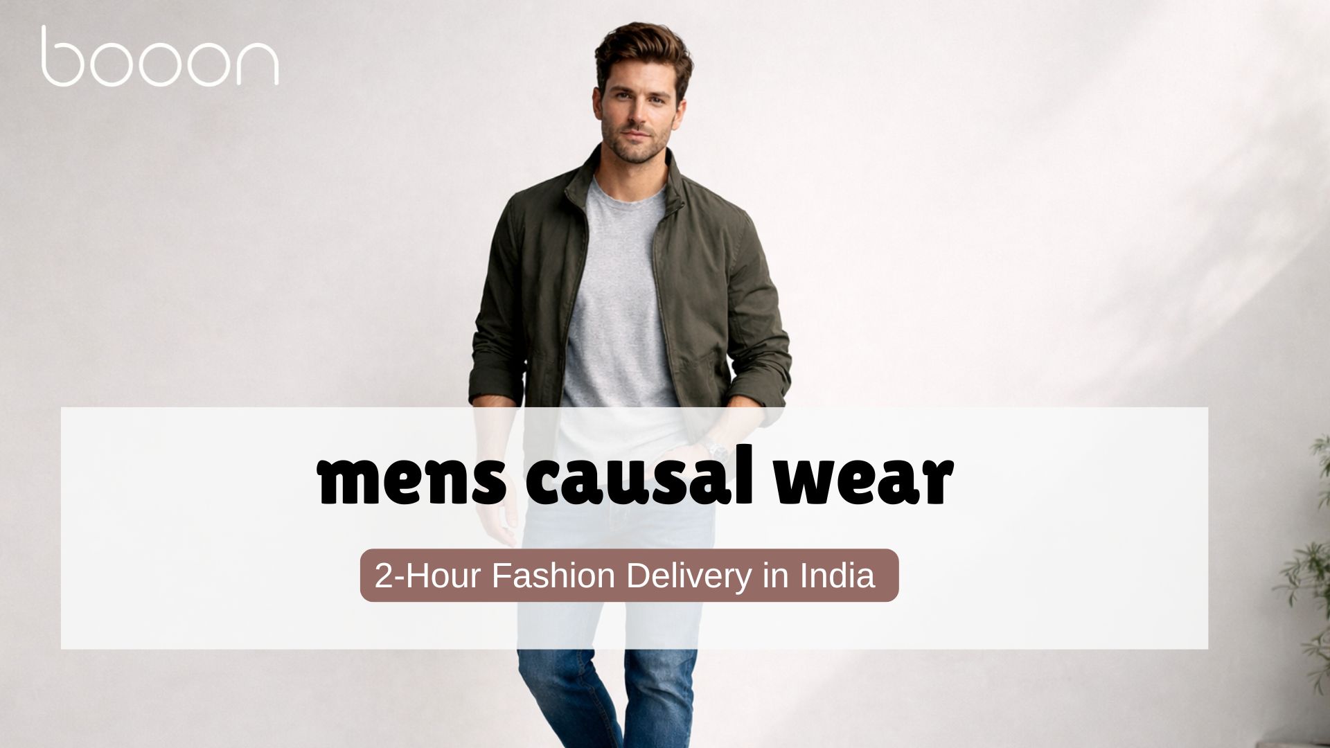 Men’s Casual Wear Delivered in 2 Hours – No More Waiting